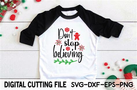 Don T Stop Believing Svg Graphic By Designstore Creative Fabrica