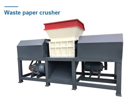 Large-yield waste paper shredder for paper recycling