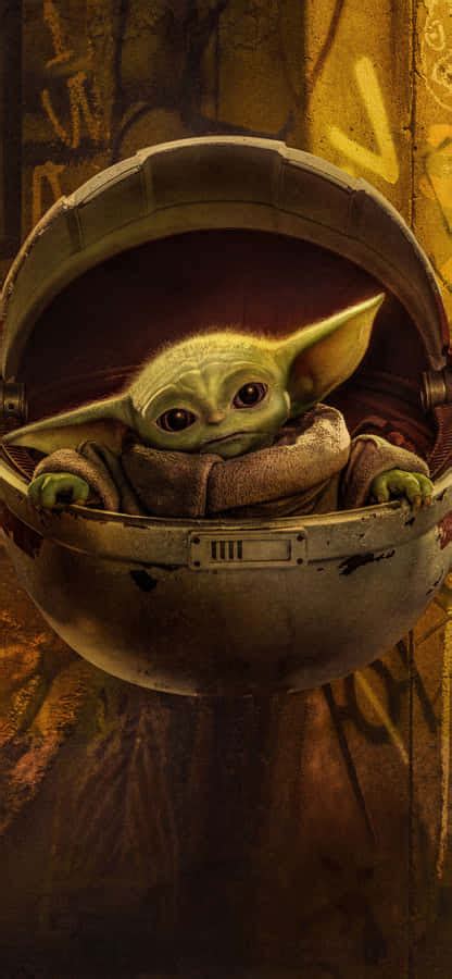 Download Free Baby Yoda Tilting Head Iphone Wallpaper
