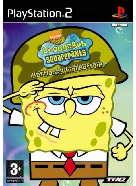 Купить игру SpongeBob Squarepants Battle for Bikini Bottom PS2 для Sony PlayStation 2 в
