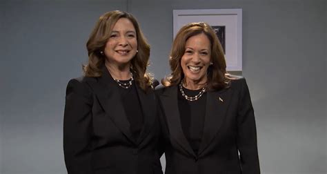 Kamala Harris Mirrors Maya Rudolph In Saturday Night Live Cold Open