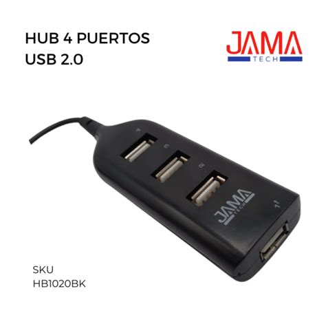 Hub Puertos Usb Jama Tech