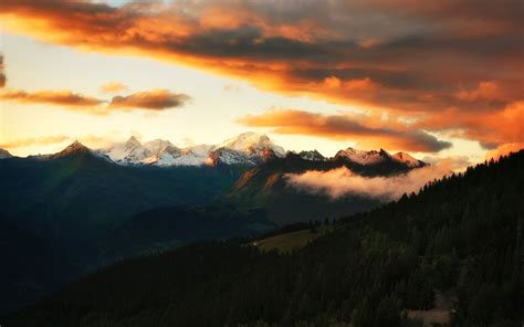 Fondos De Pantalla Naturaleza Paisaje Monta As Nubes Rboles