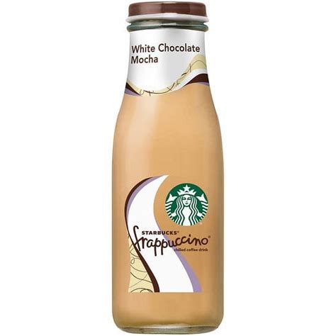 Starbucks Frappuccino White Chocolate Mocha Iced Coffee Drink 13 7 Fl