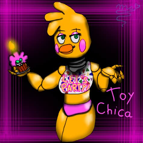 Toy Chica Again Xd By Mangooniee On Deviantart