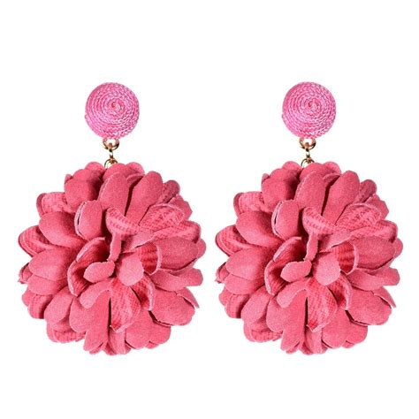 Onnea New Fashion Vintage Flower Statement Earrings For Women Girls