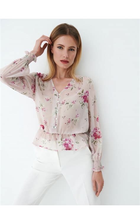 Bluse Mit Blumenprint Mohito L P