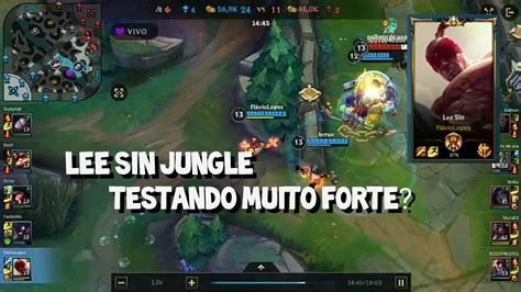 Lee Sin Jungle Muito Forte Build E Runa Wild Rift Youtube