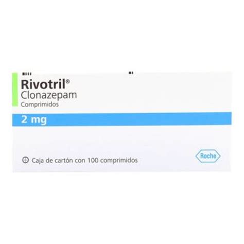 Rivotril 2 Mg 100 Comprimidos Walmart