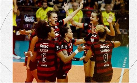 WorldofVolley BRA W Sesc Flamengo Secures Spot In Brazilian Super