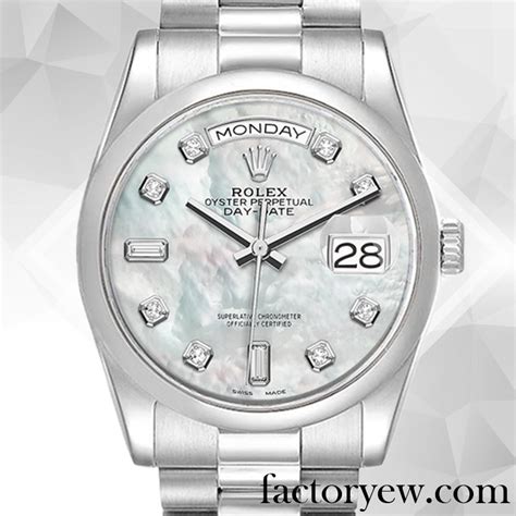 EW Rolex Day Date Men S Rolex Calibre Fake 2836 2813 118206 Buy EW