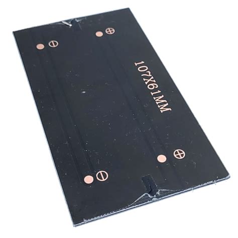 Mini Painel Placa Célula de Energia Solar Fotovoltaica 5v 200mA 1w