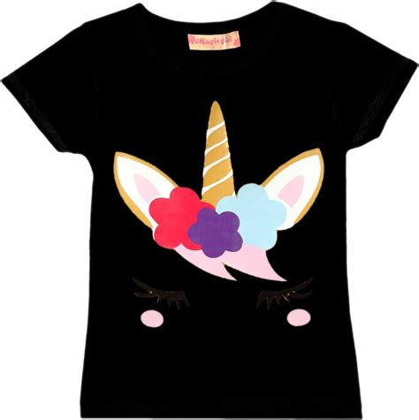 Playeras De Unicornio Negras Atelier Yuwa Ciao Jp