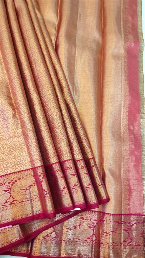 Party Wear Kancheepuram Silk Latest Kanchi Pattu Sarees M With