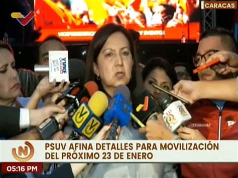 Dirigencia Del Psuv Afina Detalles Para La Movilizaci N Nacional El