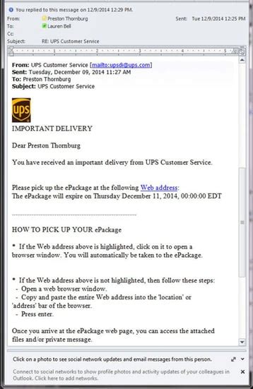 Ups Missed Delivery Email Foramen E Journal Portrait Gallery