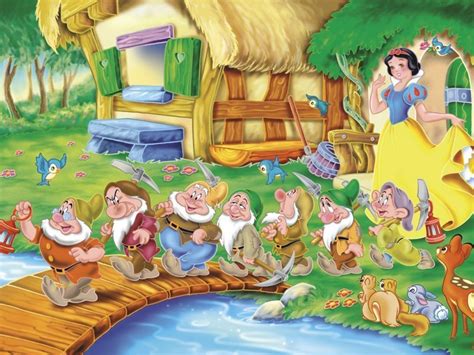 Snow White and the Seven Dwarfs Wallpaper - Disney Wallpaper (6461145) - Fanpop