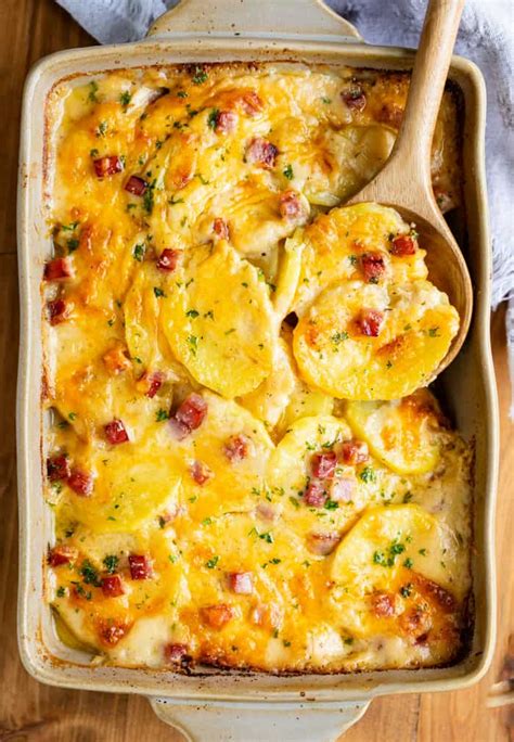 Scalloped Potatoes With Ham In Crockpot