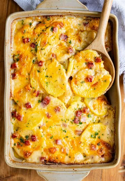 Scalloped Potatoes And Ham In Crockpot Recipe