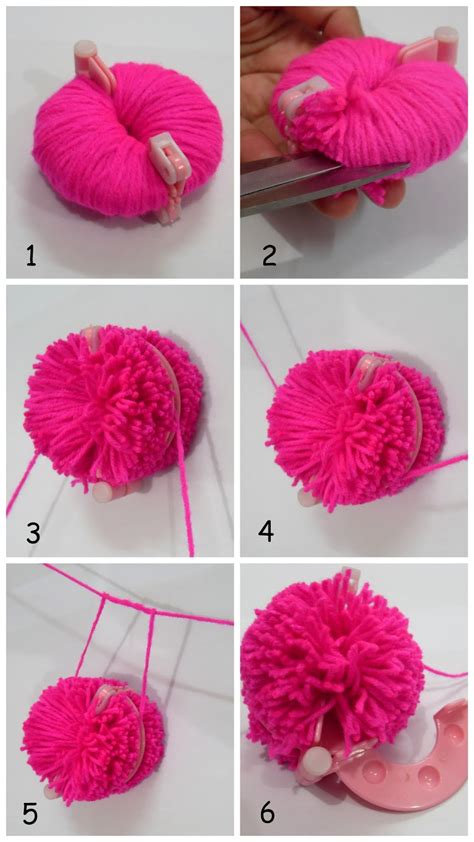 Crochetisfun Tutorial How To Make A Pom Pom