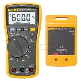 Fluke 117 Digital Multimeter PRV240 Proving Unit Kit