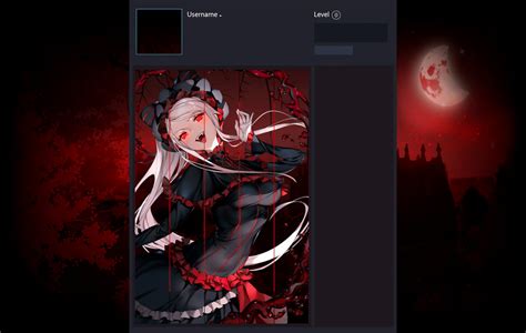 Steam Artwork Design Shalltear Bloodfallen By 179kuka179 On Deviantart