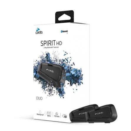 INTERCOM MOTO CARDO SPIRIT HD DUO CAR SPIRIT HD DUO Smartphone Et