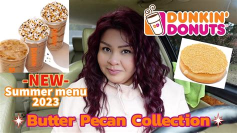 DUNKIN S NEW BUTTER PECAN CRUNCH FROZEN COFFEE TURTLE SIGNATURE LATTE