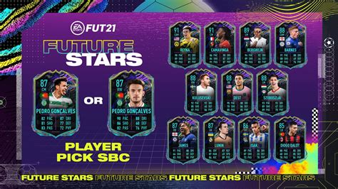 FIFA 21 Pedro Goncalves Future Stars SBC Pick Requirements And