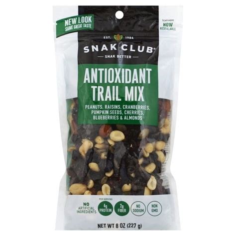 Snak Club Trail Mix Antioxidant Super Value 8 Oz Instacart