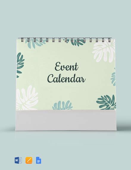 43 Event Calendar Templates Free Downloads