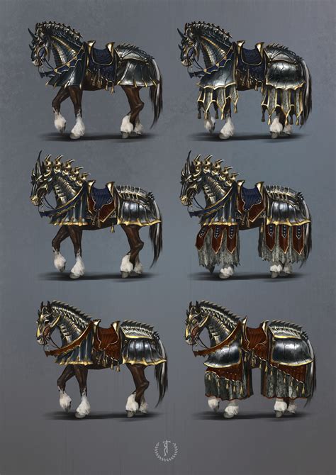 Horse Armor Concept Art