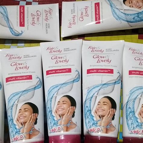 Jual Fair Lovely Facial Foam Ml Glow And Lovely Ml Exp