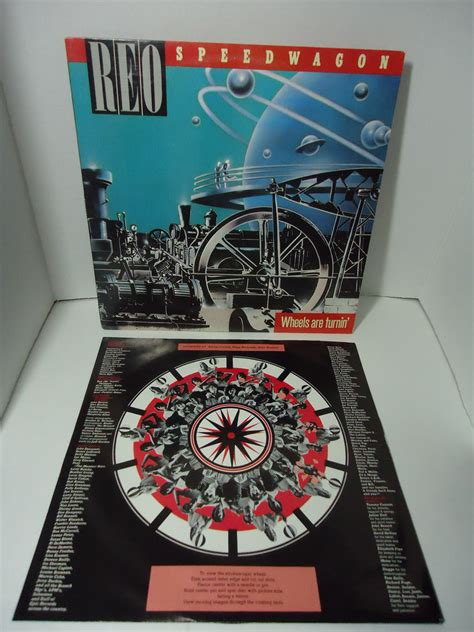 Reo Speedwagon Wheels Are Turnin Championship Vinyl