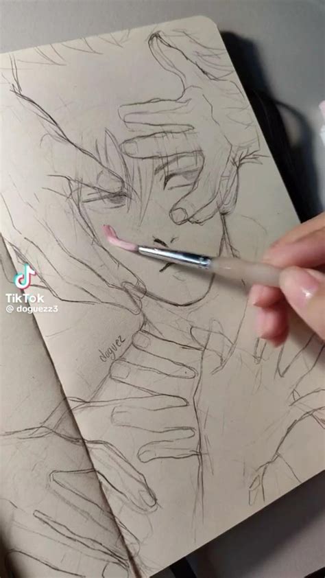 Coloring Megumi Jujutsu Kaisen Anime Characters Drawing Water Colors