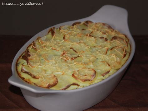 Gratin Aux Courgettes Et Pommes De Terre à La Ricotta Maman ça Déborde