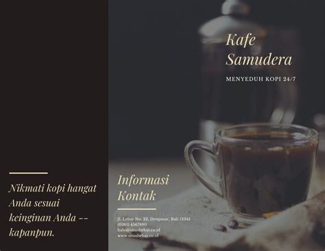 Contoh Brosur Cafe Png Contoh Brosur Kekinian The Best Porn Website