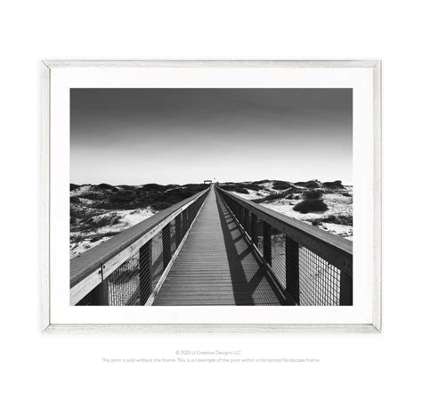 Beach Photography, Black and White Photo, Landscape, Beach Life, Fine ...