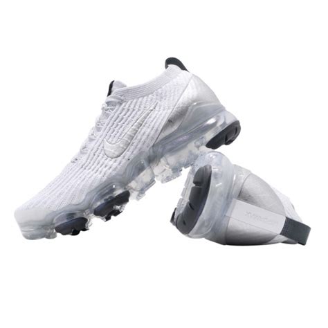 Buy Nike Wmns Air Vapormax Flyknit 3 White Metallic Silver Kixify Marketplace