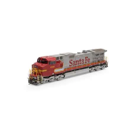 Athearn Genesis HO C44 9W Santa Fe W DCC Sound Spring Creek Model