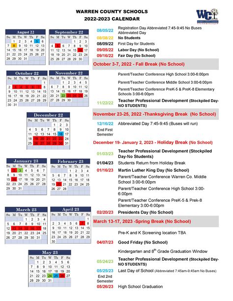 Mcc Student Calendar Spring 2025 Henry M Wiltshire