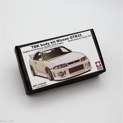 Body Kit Auto Garage Tbk For Nissan Skyline Gtr R33 Scale Stars