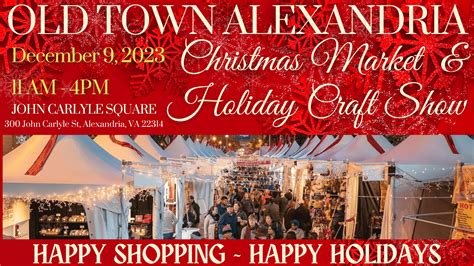 Old Town Alexandria Christmas Fair And Holiday Craft Show Eventcombo