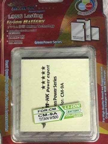 Original Msm Hk Cherry Mobile Cellphone Battery For Cm A Titan W