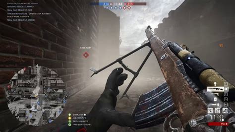 Battlefield 1 Kd 55 10 On Amiens Map With Howell Auto Sniper Youtube