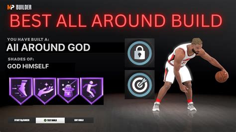 Best All Around Demigod Build For Current Gen Nba K Youtube