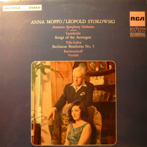 Anna Moffo Leopold Stokowski American Symphony Orchestra