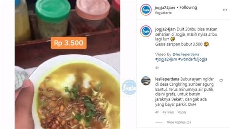 Cuma Rp20 000 Pemuda Ini Seharian Makan Kenyang Sampai Malam Di Jogja