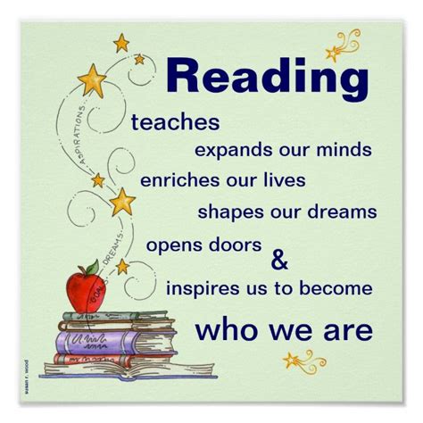 The Power Of Reading Poster Zazzle Reading Posters The Power Of Reading Library Quotes