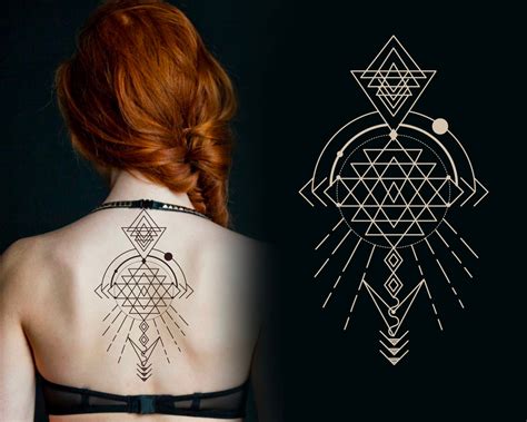 120 Sacred Geometry Procreate Brushes, Sacred Ornament Tattoo, Mystic Geometry Procreate Stamp